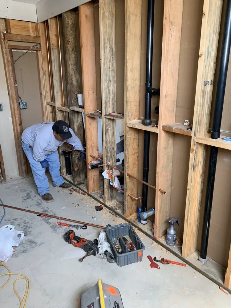 Commercial rough-in plumbing for Trenchless Sewer Repair in Lake Bluff
